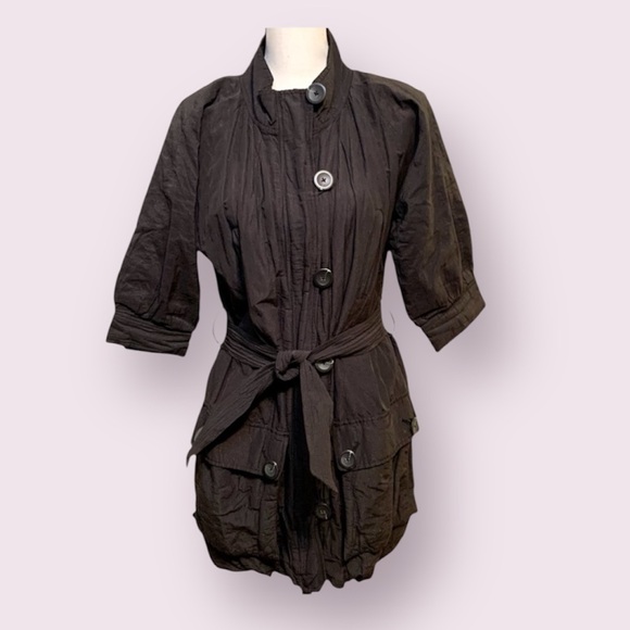 Vince Jackets & Blazers - Vince Shimmering Sparkling Jacket Coat With 3/4 Sleeves Black Size XS